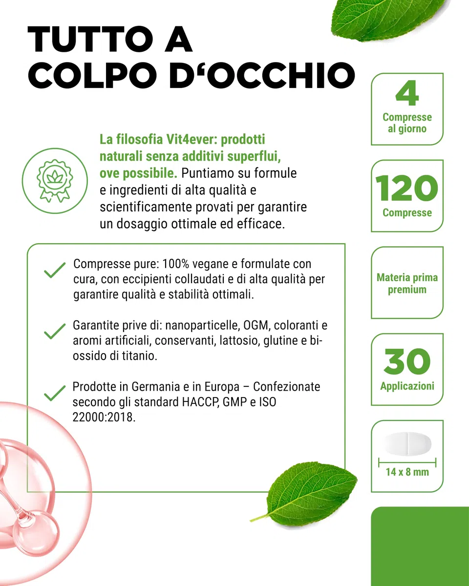 INOSITOL COMPLETO - 2000 mg di Mio & D-Chiro-Inositolo - con Vitamina B6 & Folato - per donne che desiderano avere figli - contribuisce alla normale fertilità & attività ormonale - 120 compresse