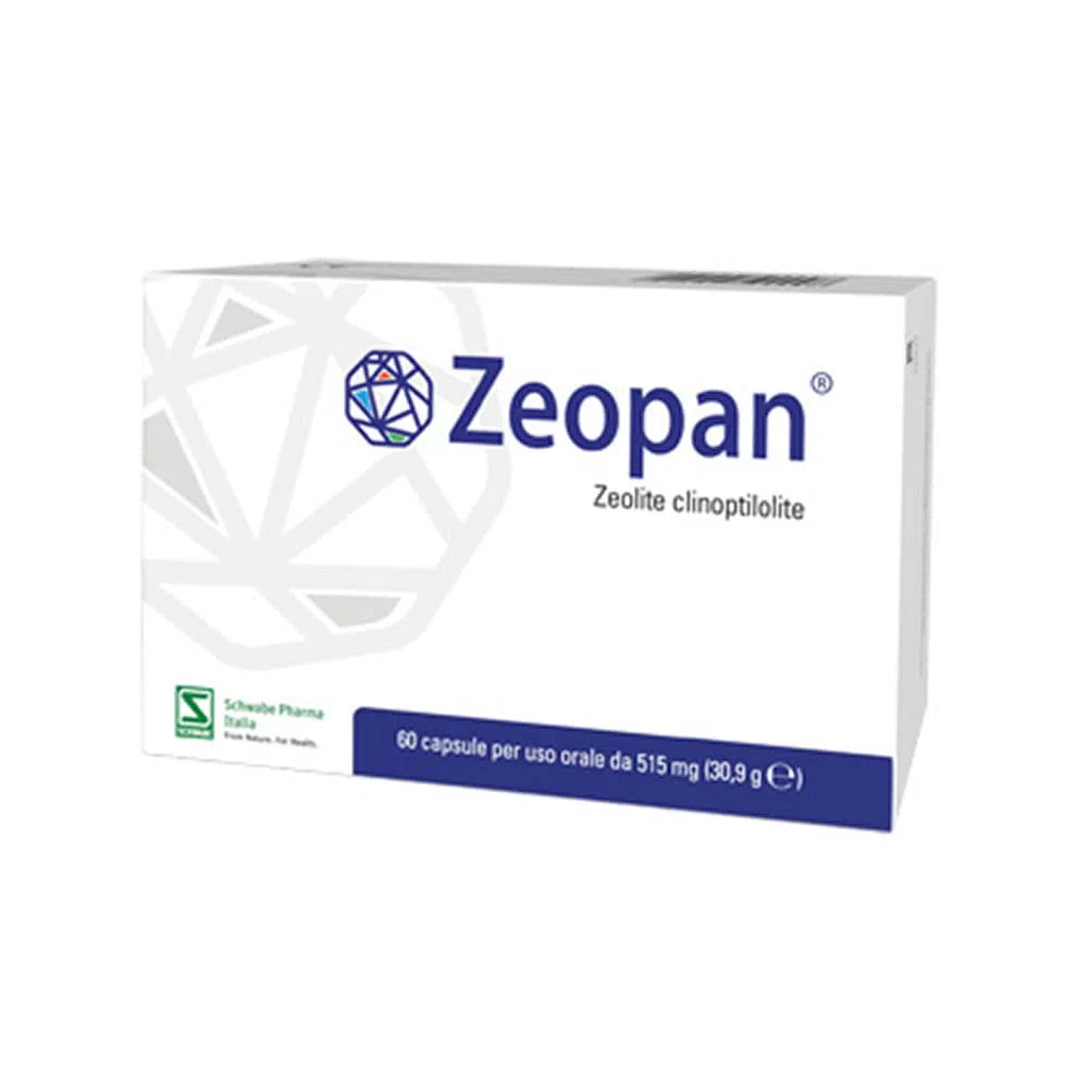 Zeopan | Zeolite Clinoptilolite | 60 Capsule Per Uso Orale Da 515 mg