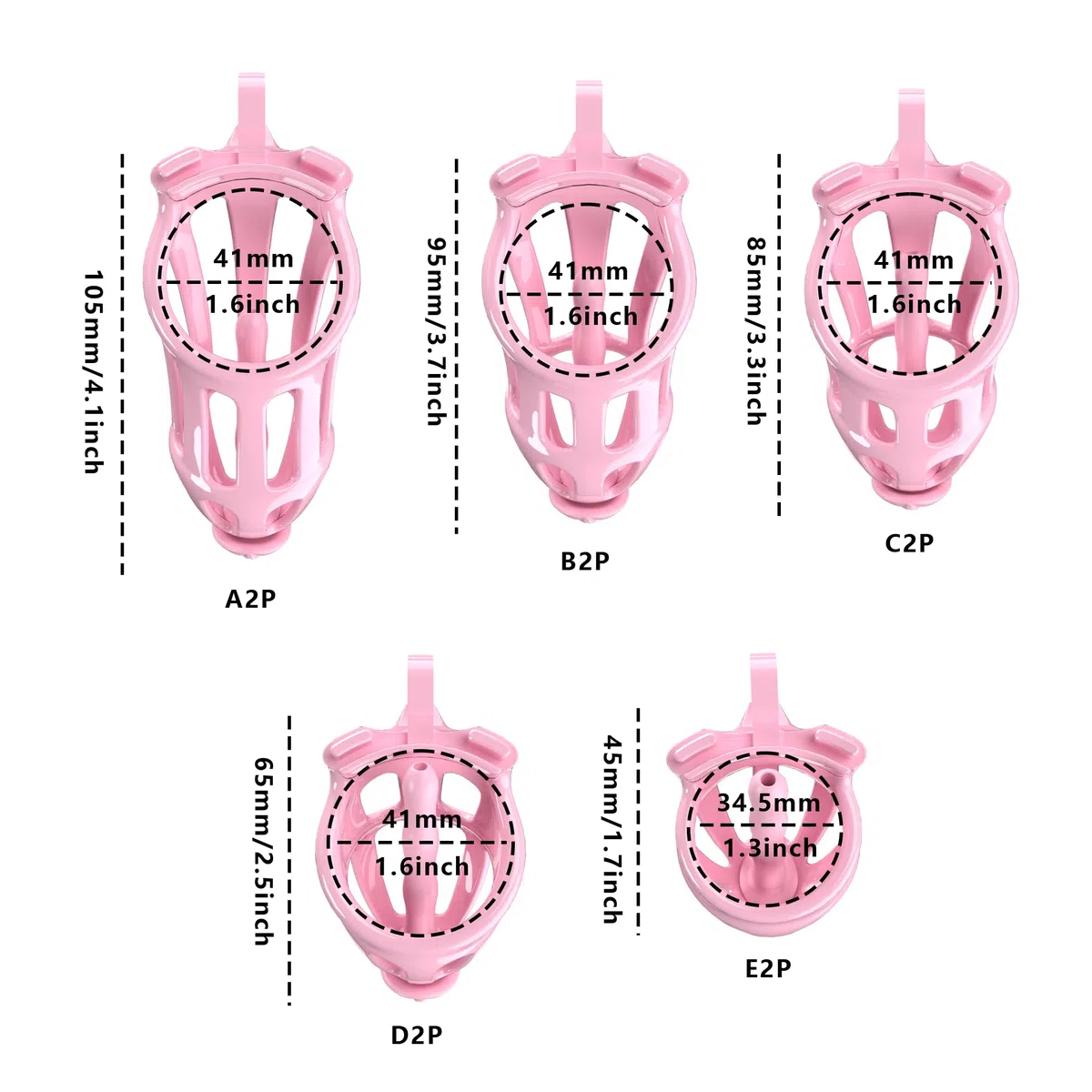 Chastity Cage Pene Jaulas De Pene En Bondage Chastity Cage Uomo Cintura Castità Per Uomo Penis Cage Gabbia Pene Cock Cage Sex Toy Gabbia Castità Per Uomo (B2P)