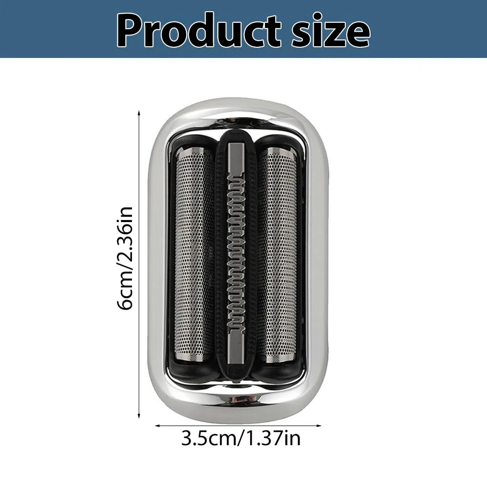 73S Testina di Ricambio per Braun Serie 7, 73S Testine di Rasatura di Ricambio Compatibili con Bra-un Series 7 7020s 7025s 7085cc 7027cs 7071cc ​​​​7075cc