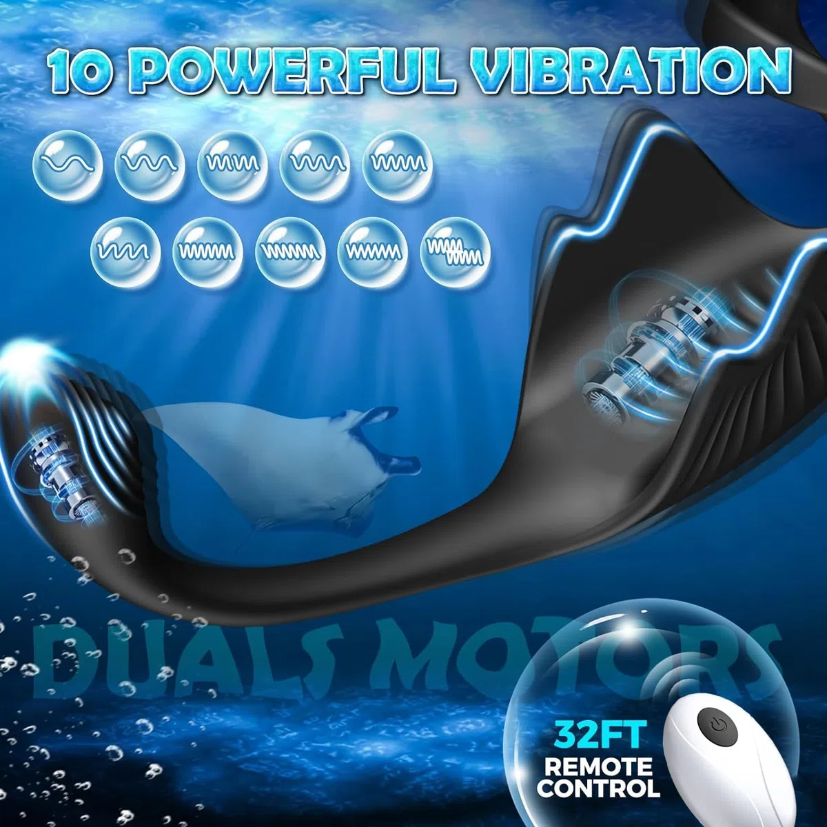 Anal Plug Vibratore per Uomo Sex Toys con Telecomando, Prostata Vibratore Anale butt Plug Analesex Toy con Anello Vibrante Anello per Pene per lui, Massaggiatore Prostatico Plug anale-dilatatore uomo
