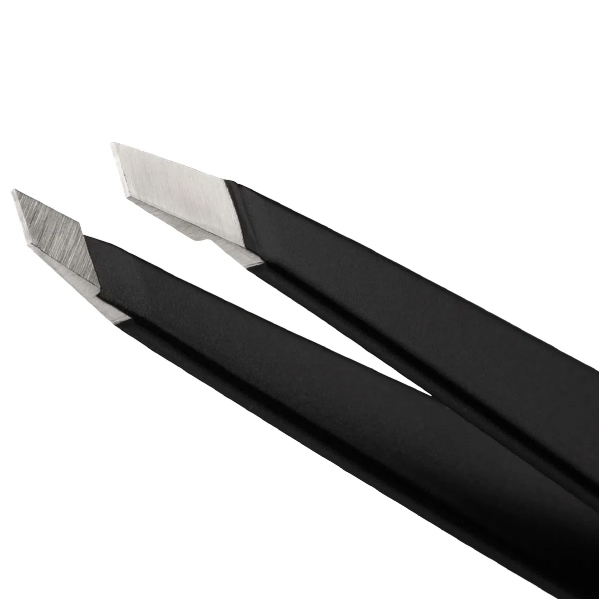 Tweezerman Studio Collection Gear Pinzette con Punta Inclinata in Acciaio Inox