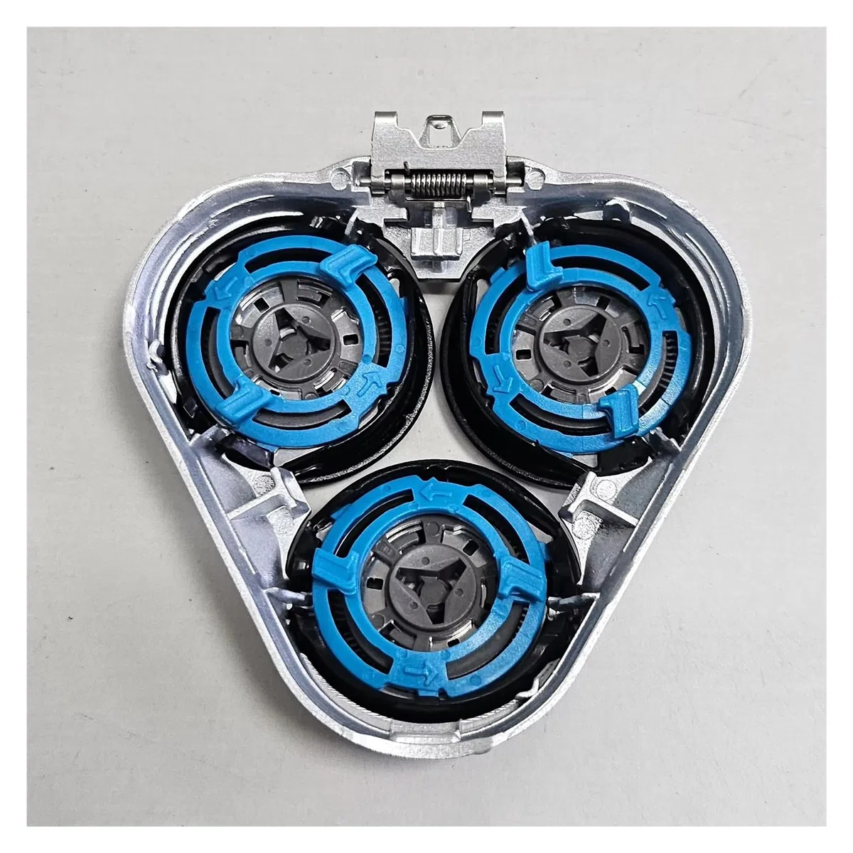 Testina Di Ricambio Lavabile For Rasoio, Compatibile Con Philips, S5000 S5370 S5571 S5420 S5140 S5078 S5077 S5050 S5082 S5380 S5400 Lama Di Rasoio(Silver)