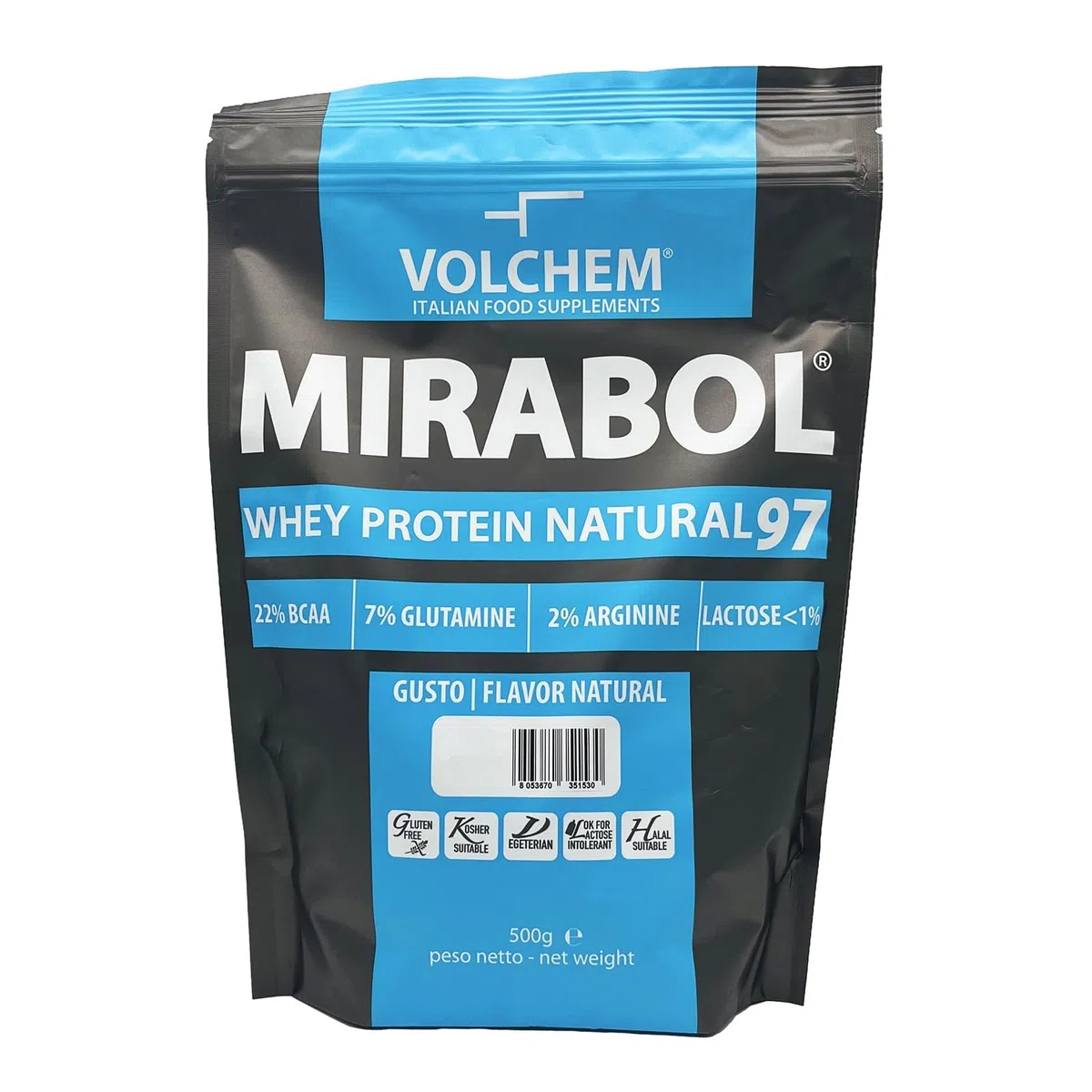 Volchem Mirabol Whey Protein (500 g, Natural)