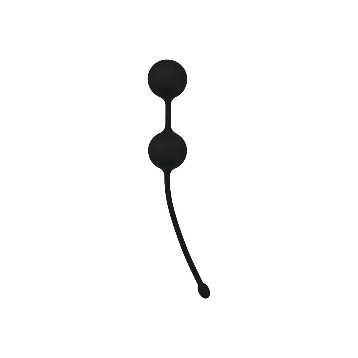 Eis - Palline vaginali "Heavy Metal" in silicone, anima in metallo, silicone delicato sulla pelle, diametro 3 cm, 154 g