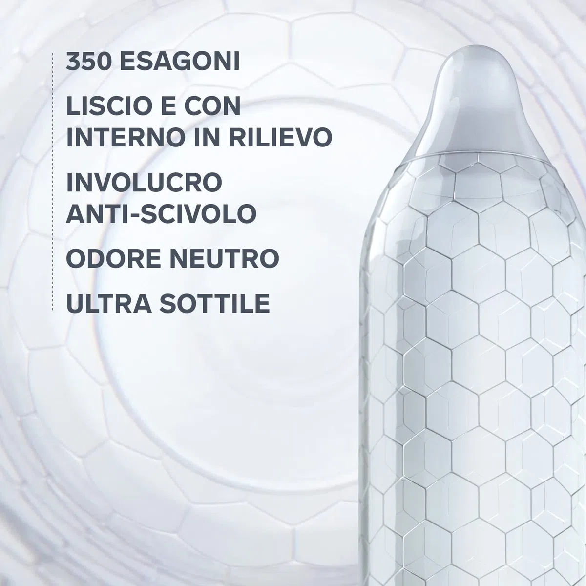 LELO HEX Respect XL Preservativi Grandi Extra Rinforzati, Profilattici Sottili e Robusti in Lattice, Diametro 58 mm (Confezione da 36)