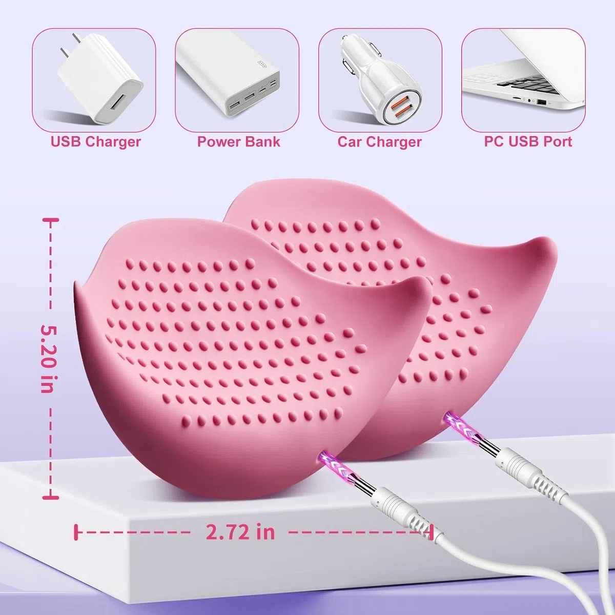 Giocattoli per Capezzoli - Massaggiatore per Seno - Vibratori Succhiatori - Sex Toys per Donne