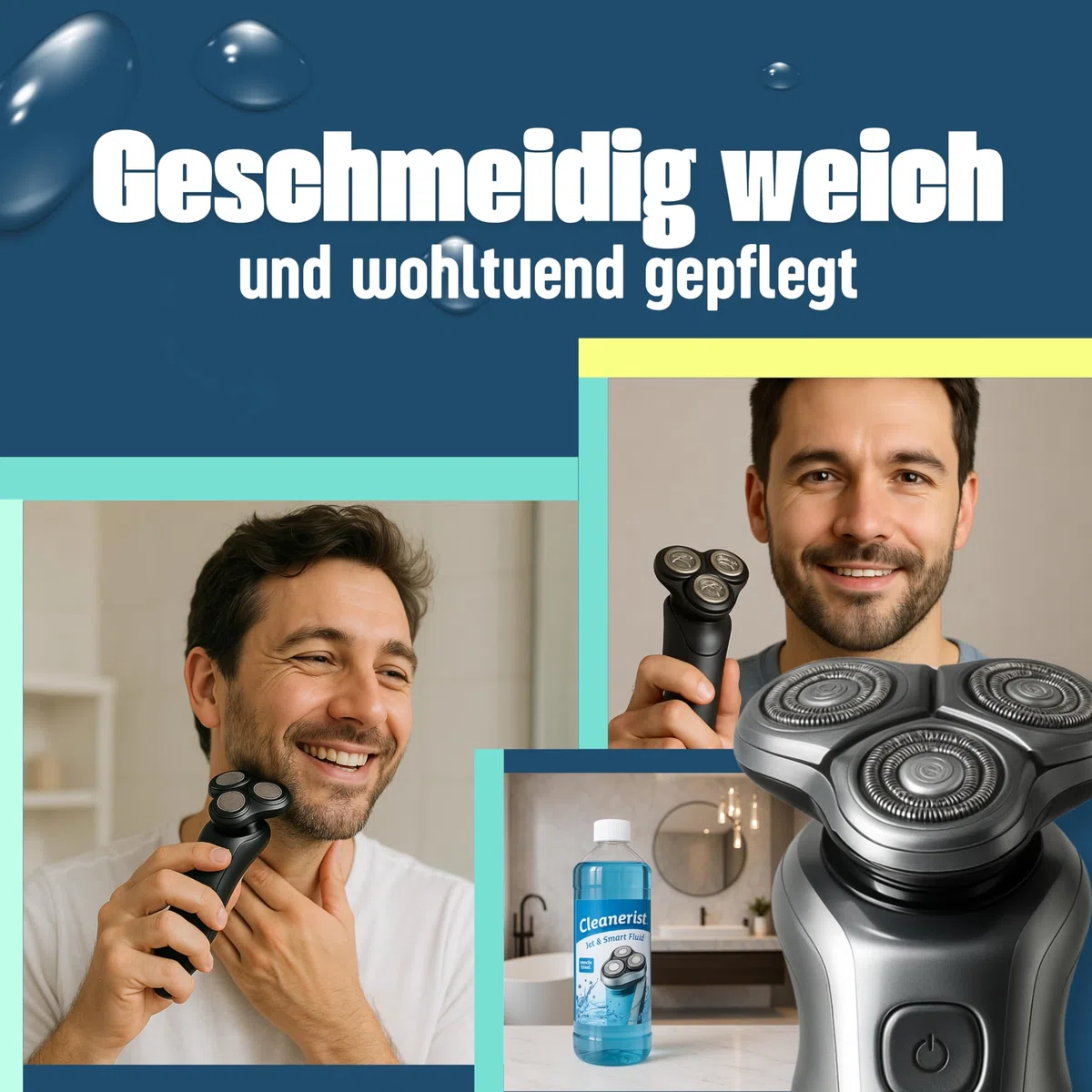 5 L Cleanerist Jet & Smart Fluid Liquido di pulizia compatibile con rasoio Philips con rubinetto