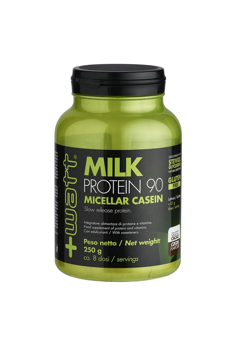 Milk Protein 90 - Proteina a Lento Assorbimento- Formato: 250 g - Gusto: Cacao