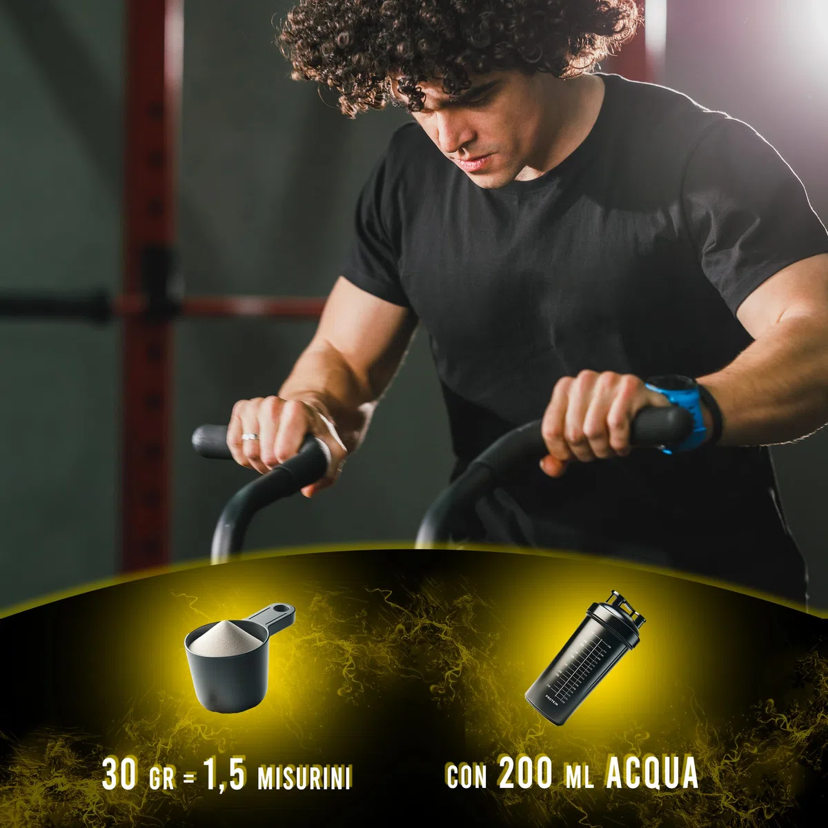 100% Top Whey 2Kg - Proteine in Polvere con Creatina - Whey Protein - Proteine del Siero del Latte con Creatina, Taurina e Aminoacidi - Gusto Cioccolato