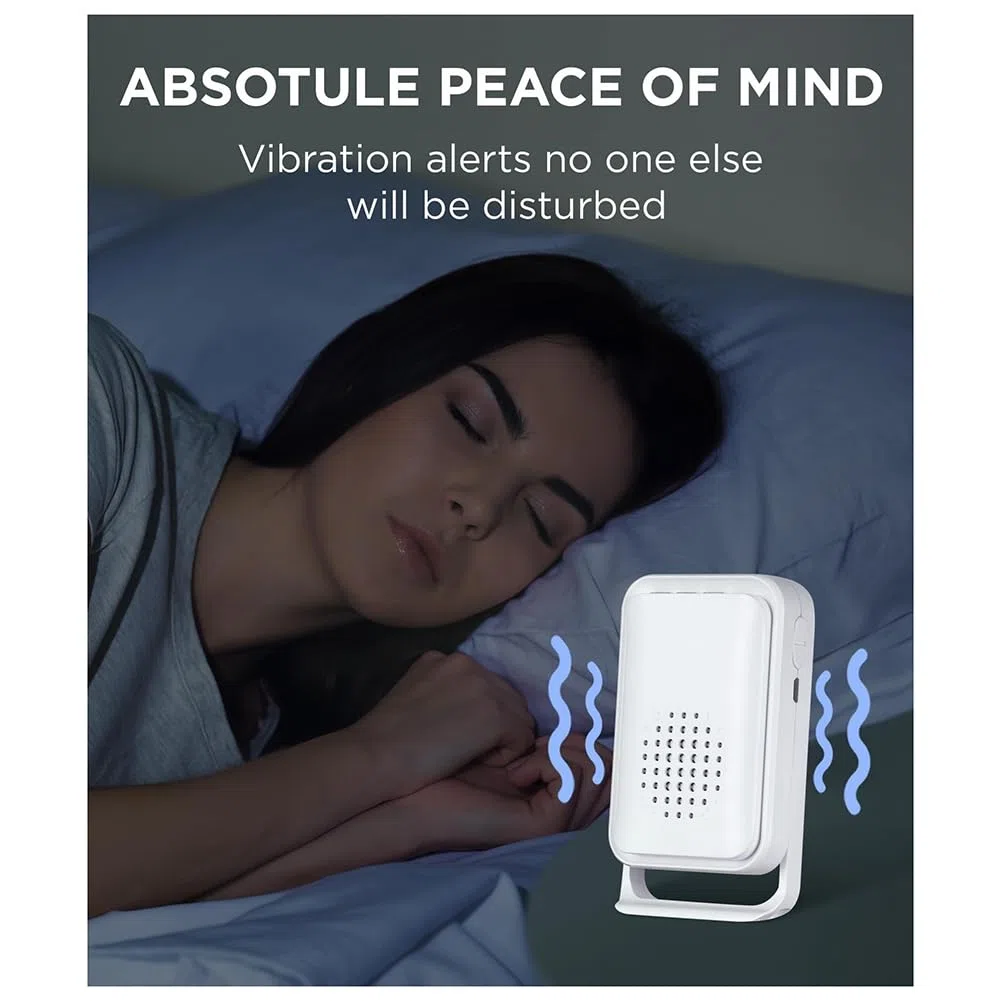 Allarmi da Letto per Pazienti Anziani Con Demenza - Dispositivi di Prevenzione delle Cadute con Rilevatore di Movimento Senza per Anziani Con Demenza