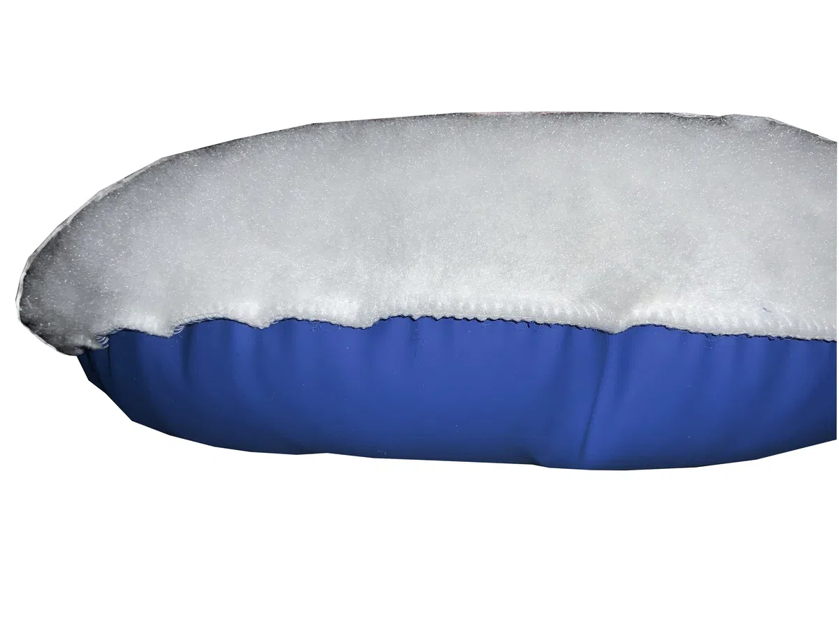 Cuscino antidecubito a ferro di cavallo per la prevenzione delle ulcere da pressione su sedie a rotelle, divani e letti - Produzione europea.