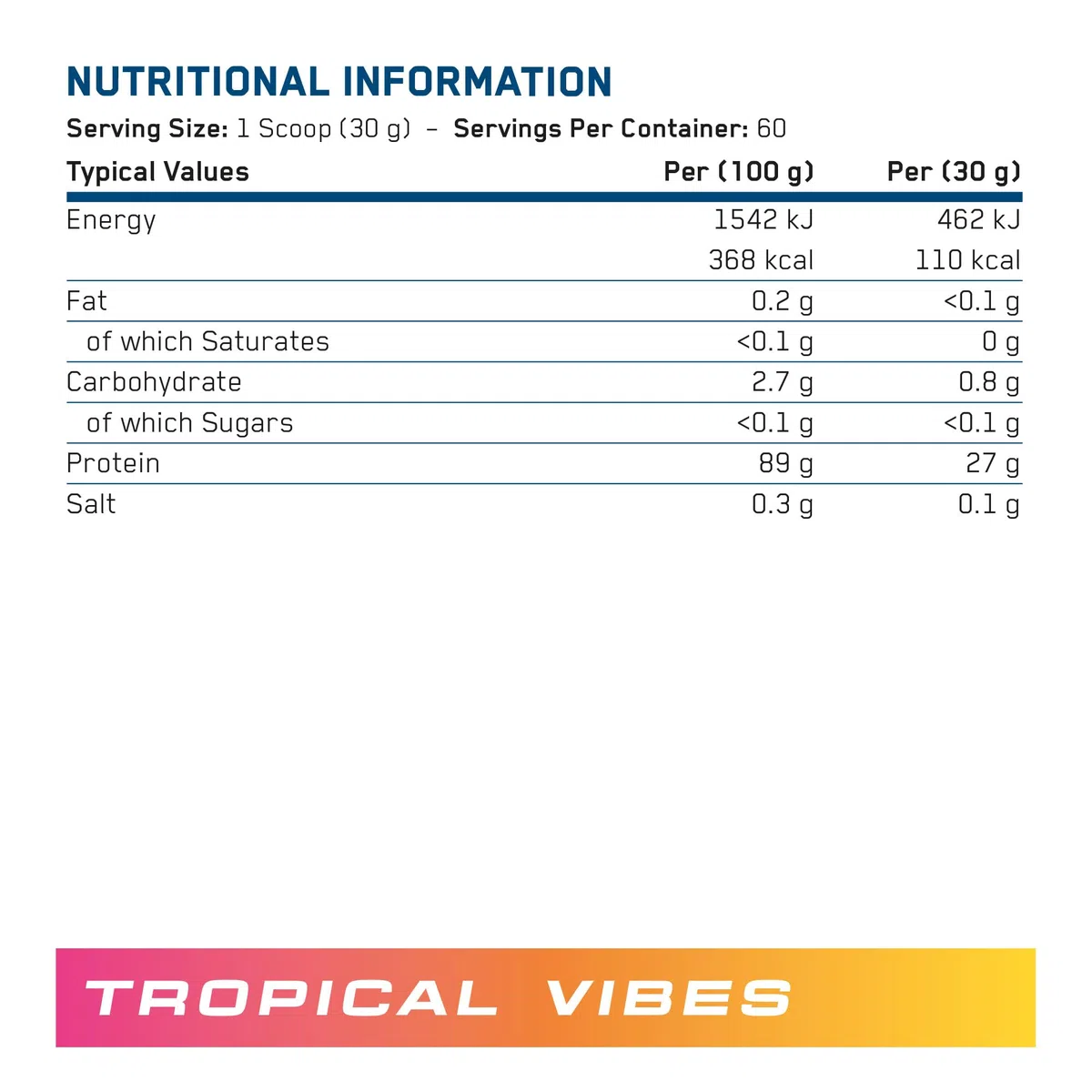Applied Nutrition Beef-Xp Tropical Vibes 1.8Kg