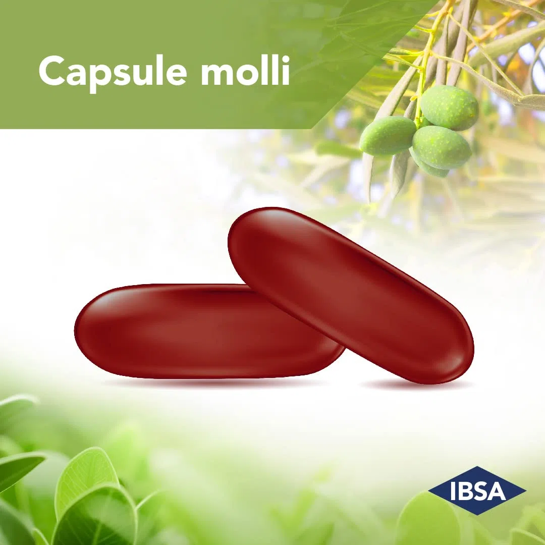 IBSA Colesia Soft Gel 30 Bipack Capsule Molli Made in Italy Integratore alimentare a base di fitosteroli, riso rosso e polifenoli dell’olivo, con Fieno greco e Olio di lino