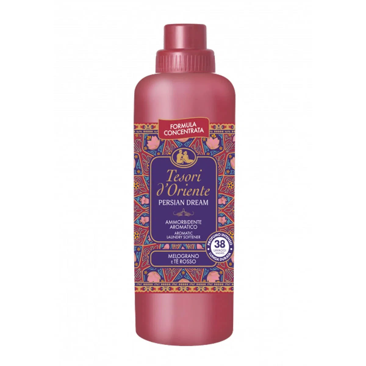 Confezione di prova con 5 flaconi di ammorbidente Tesori d Oriente da 750 ml l’uno