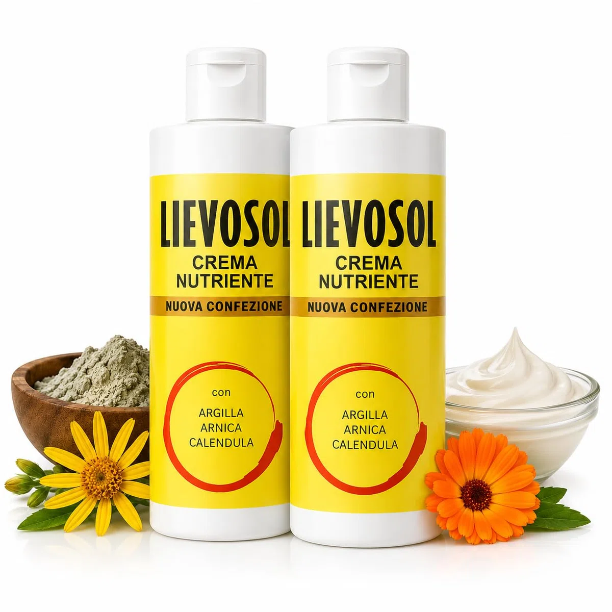 Lievosol Crema Antidolorifica 400ml | Arnica e Artiglio del Diavolo, Sollievo Dolori Muscolari, Sollievo Dolori Articolari, Sollievo Schiena e Cervicale