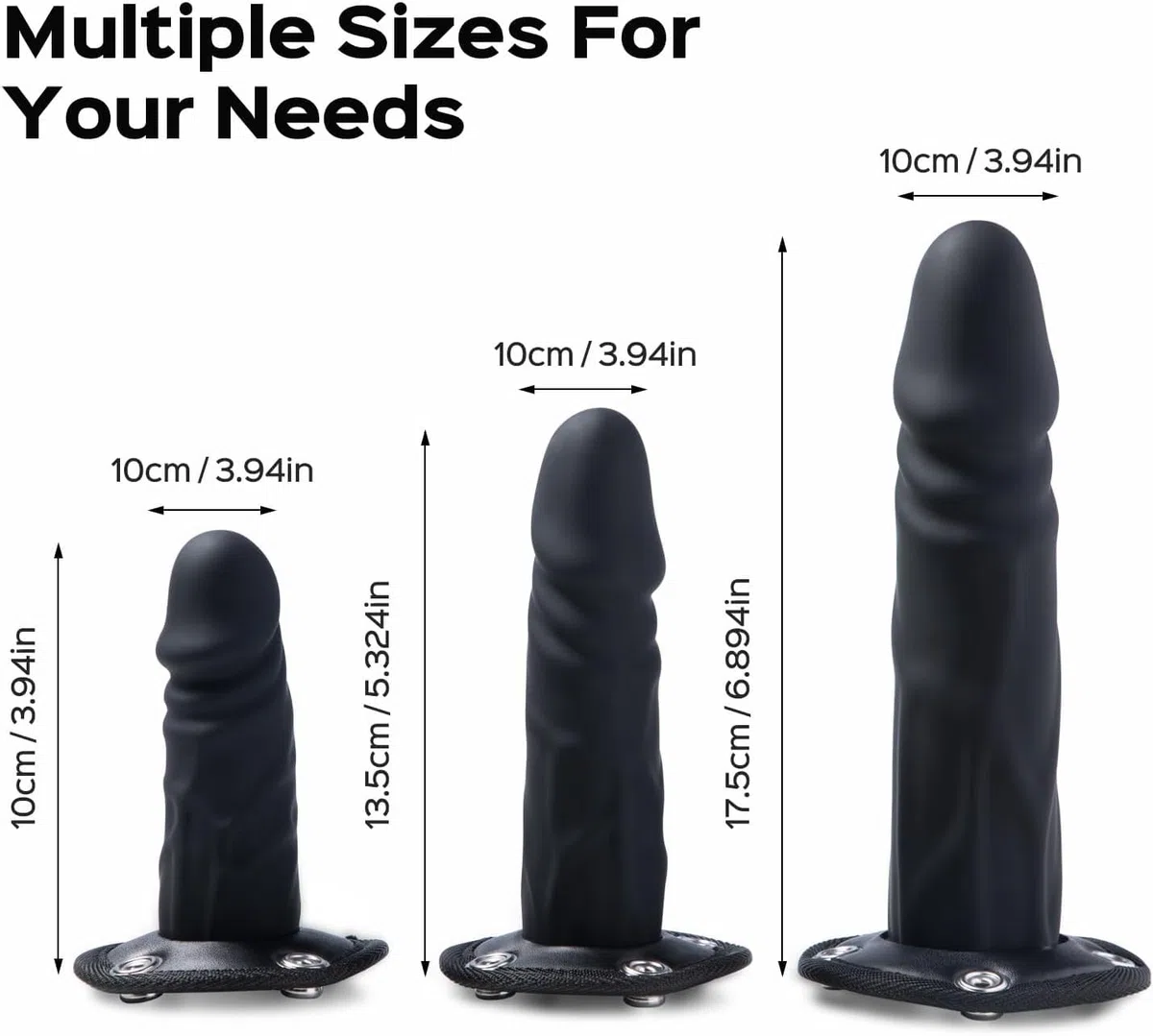Dildo Strapon per Donne, Doppio Fallo Coppia, Fallo Indossabile, Dildo Anale Realistico Pene, Sex Toys Sessuali Strap on per Coppie Uomo Donna Lesbica, Rimovibili Regolabile