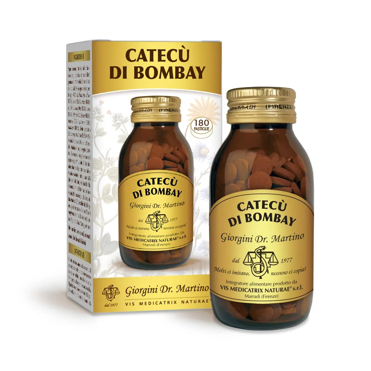 Dr Giorgini Catecù di Bombay Pastiglie - 90 g