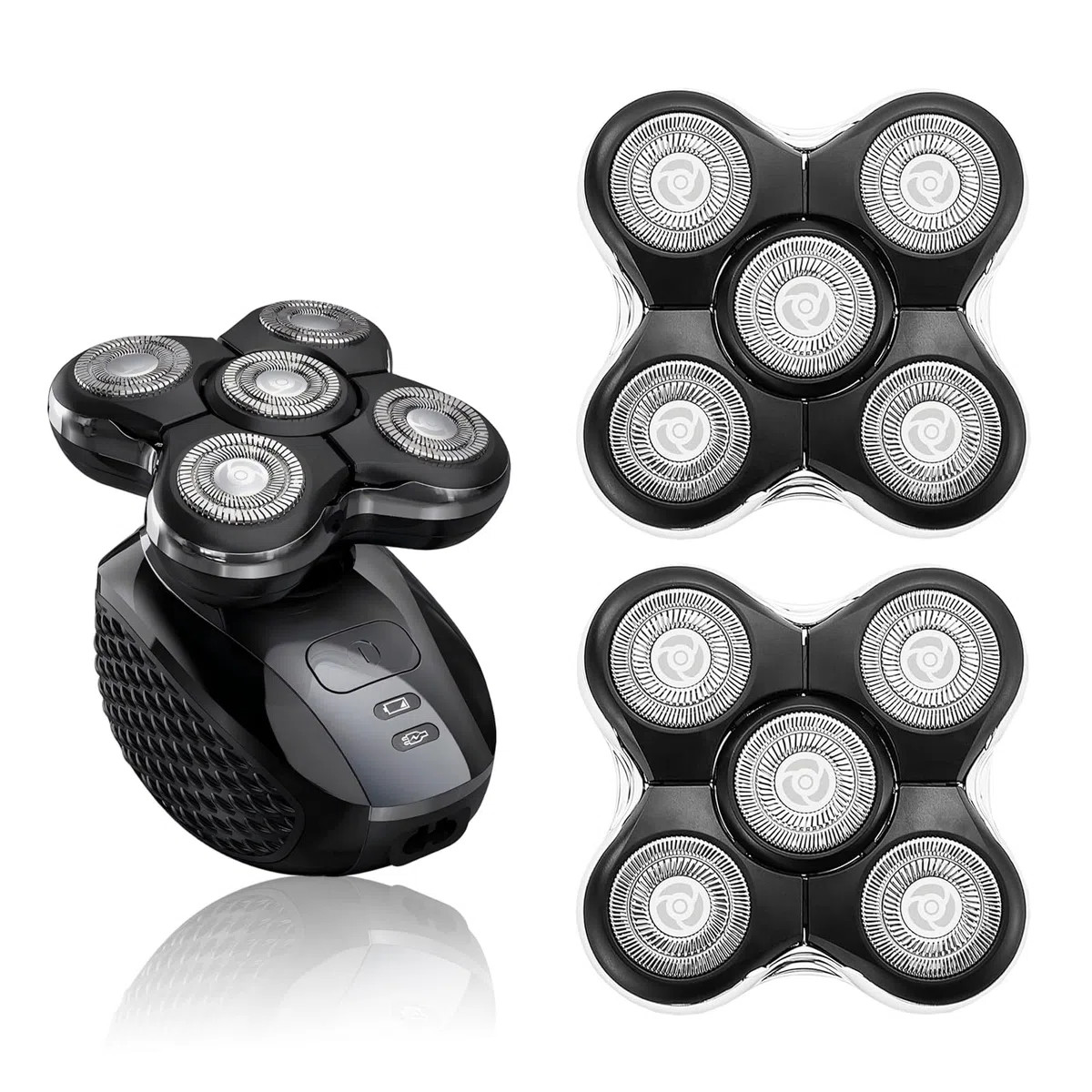 Testine di ricambio RX5 compatibili con rasoi Remington Balder Pro XR1500, XR1501 e RX5 (2 pezzi)