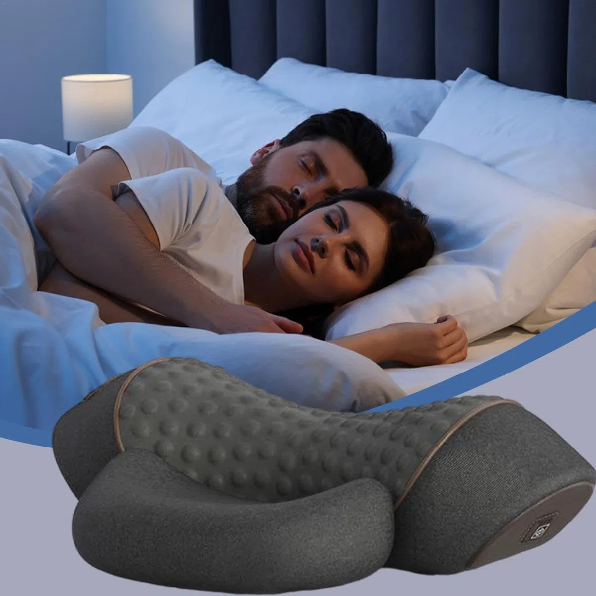 Fisiorest Massaggiatore per Il Collo 3 In1,Massaggiatore per Impastare per Testa Spalle Collo,Massaggio Profondo Rilassamento,con Calore&Trazione per Aiutare Dormire,Alleviare Dolore Muscolare&Tension