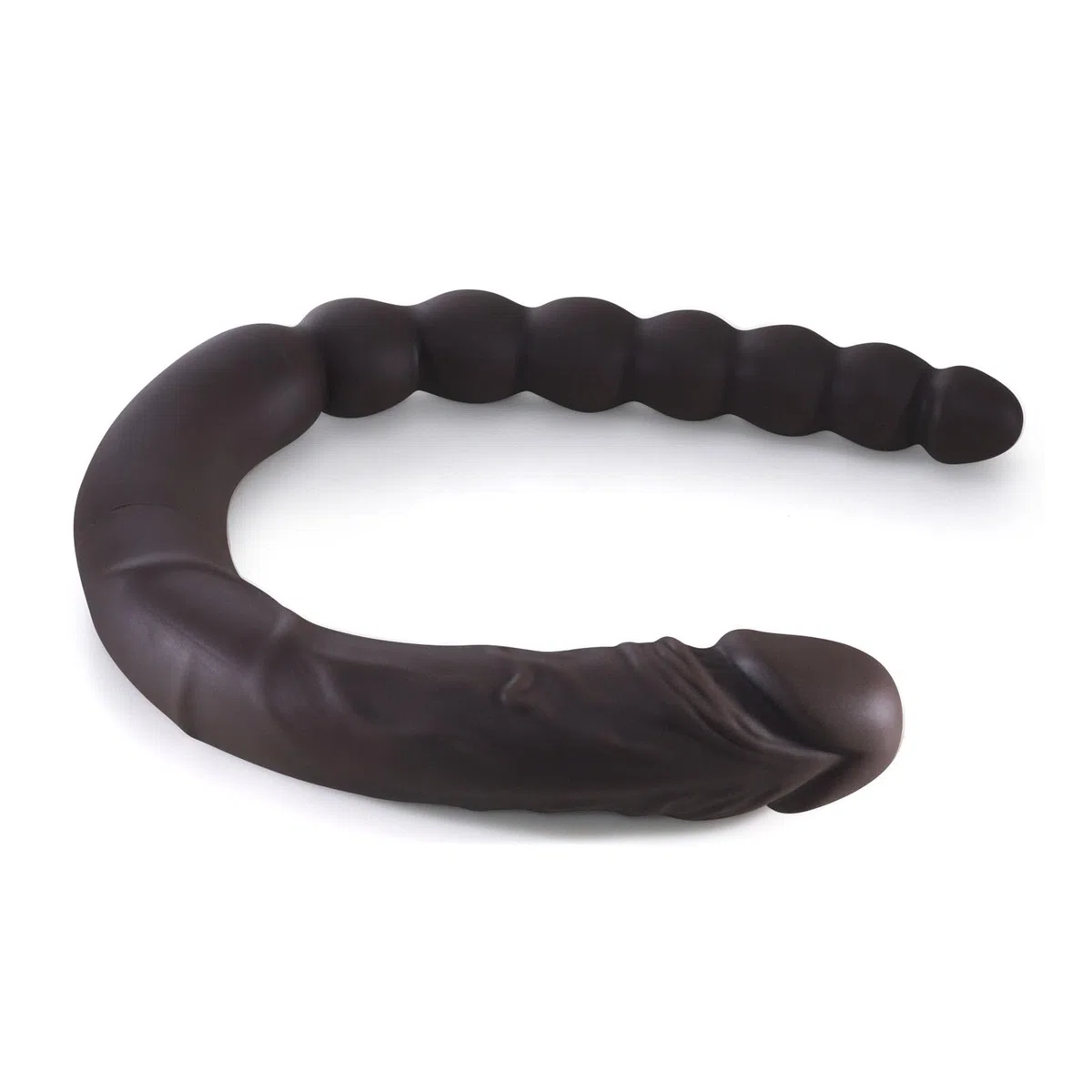 Dildo Doppio Lungo Enorme 66 cm, Pene Realistico e Perline Dildo Flessibile Doppia Faccia per Stimolatore Anale Vaginale, Dildos Giganti Spessi Silicone, Giocattoli Sessuali per Coppie Lesbiche