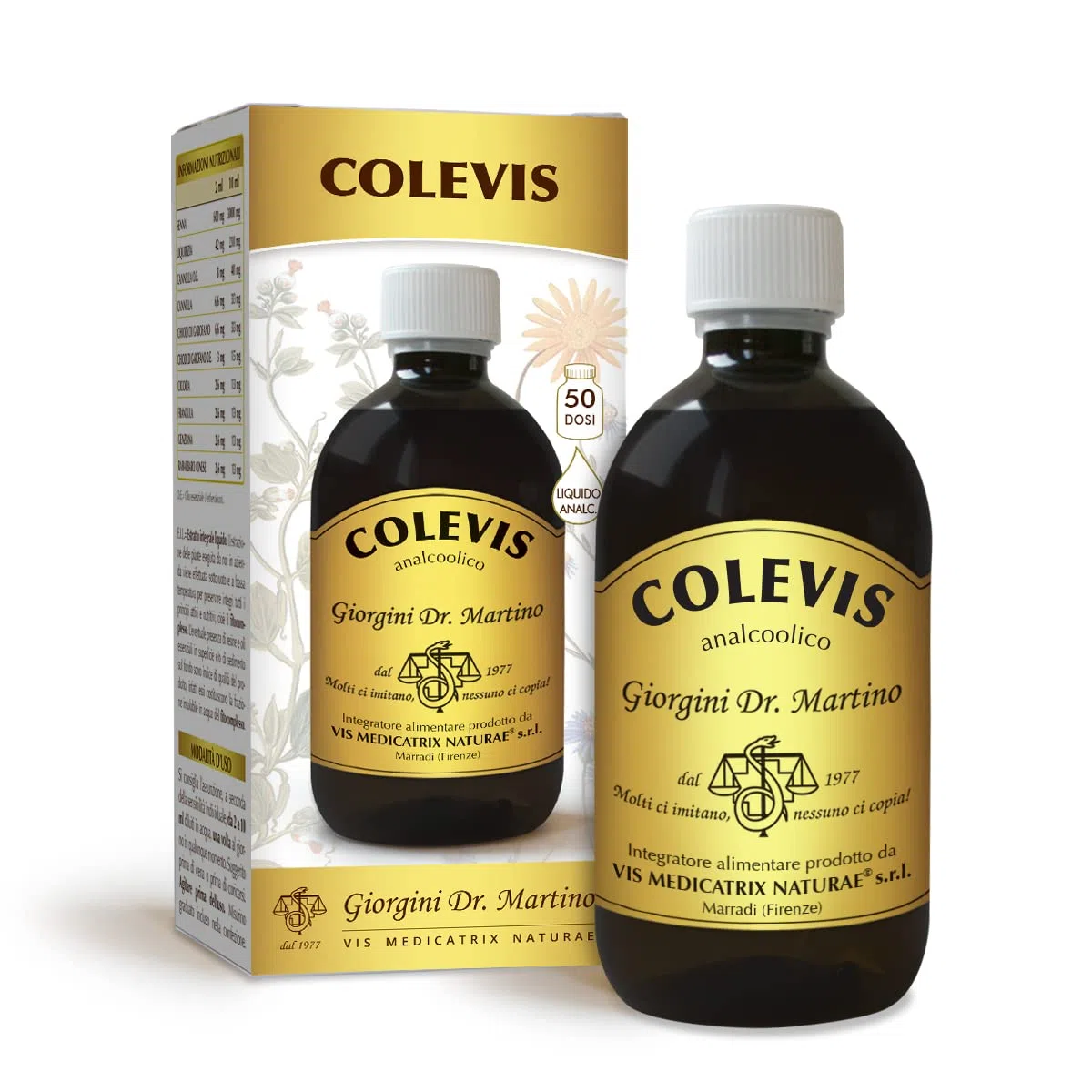 Dr Giorgini COLEVIS liquido analcolico - 500 ml