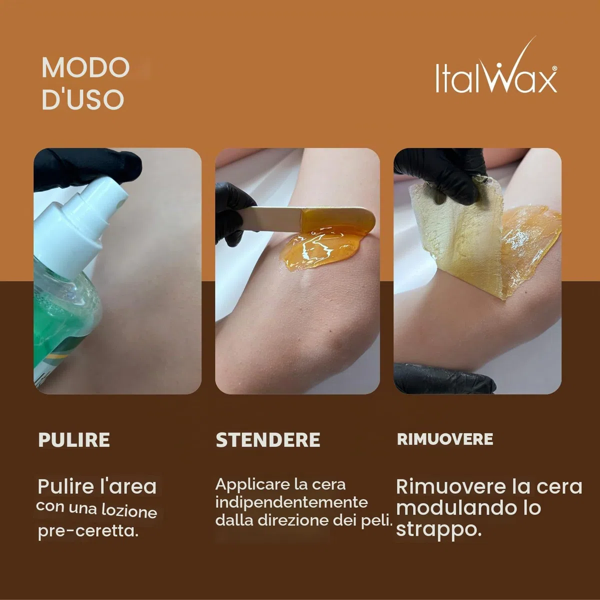 Italwax Cera a caldo naturale in granuli per depilazione professionale, 1 kg, Cera a caldo in granuli. Utilizzabile a bassa temperatura, molto morbida, Adatta per la zona bikini, gambe, braccia e viso