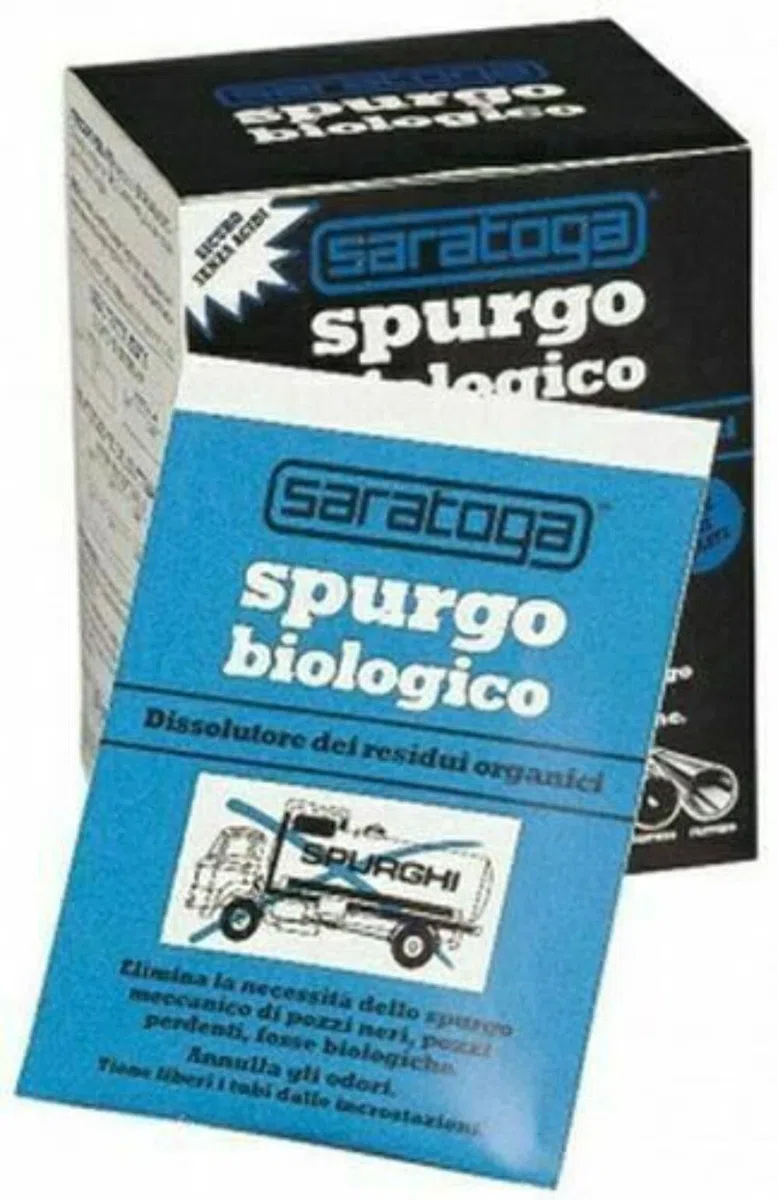 SPURGO BIOLOGICO SARATOGA LIBERA FOSSA SETTICA POZZO POZZI CANALI SCARICO