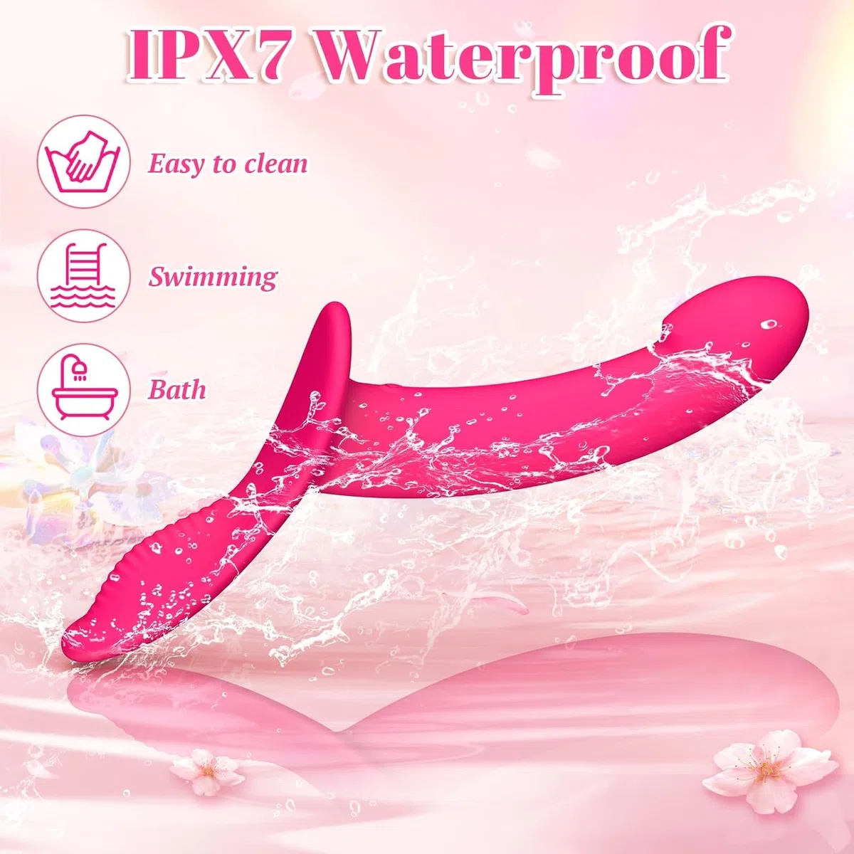 Strapon Dildo Doppio Vibratore per Coppia Donna, Strap On Indossabile Vibratoriper Donne Stimolatore Del Clitoride Punto G Dildo Anale, Fallo Indossabile Sex Toys Sessuali per Donna Sexytoysys Coppia