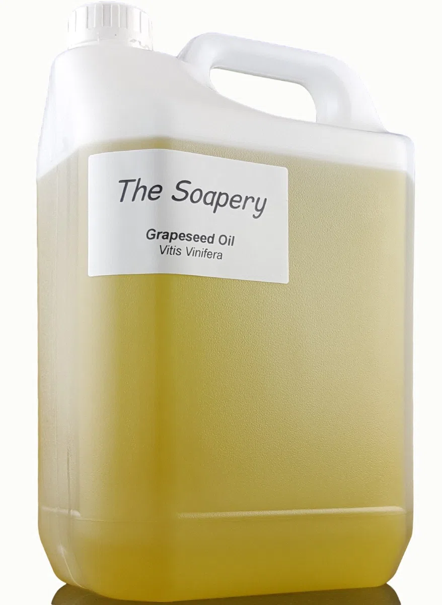 Olio di vinaccioli da 5 litri, per uso cosmetico, olio da massaggio e aromaterapia