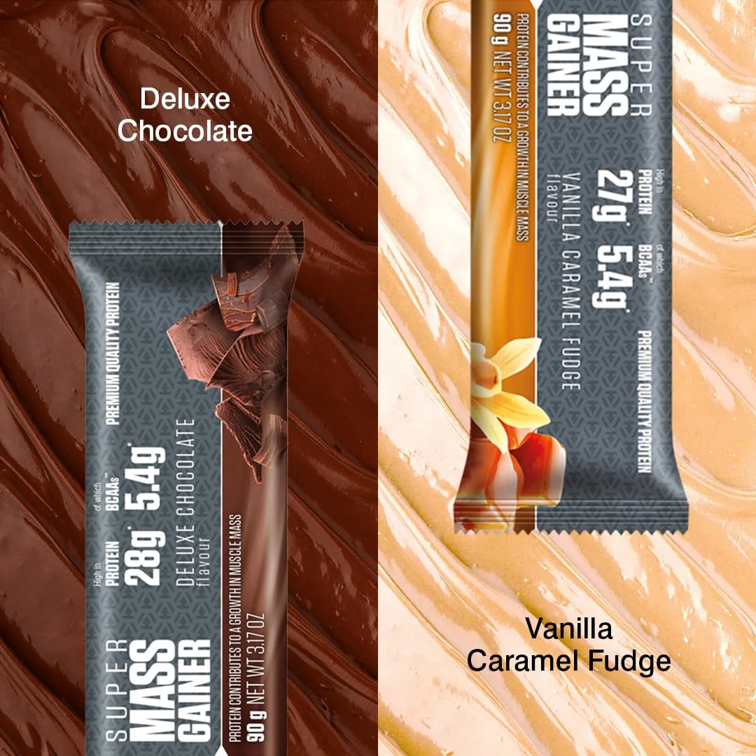 Dymatize Super Mass Gainer Bar Deluxe Chocolate - Barrita Weight-Gainer + Proteína