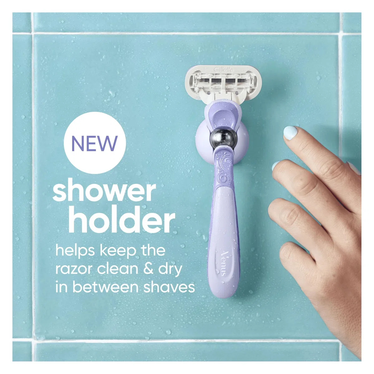 Gillette Venus Deluxe Smooth Swirl - Rasoio da donna + 9 lame con lama a 5 strati, regalo per donne
