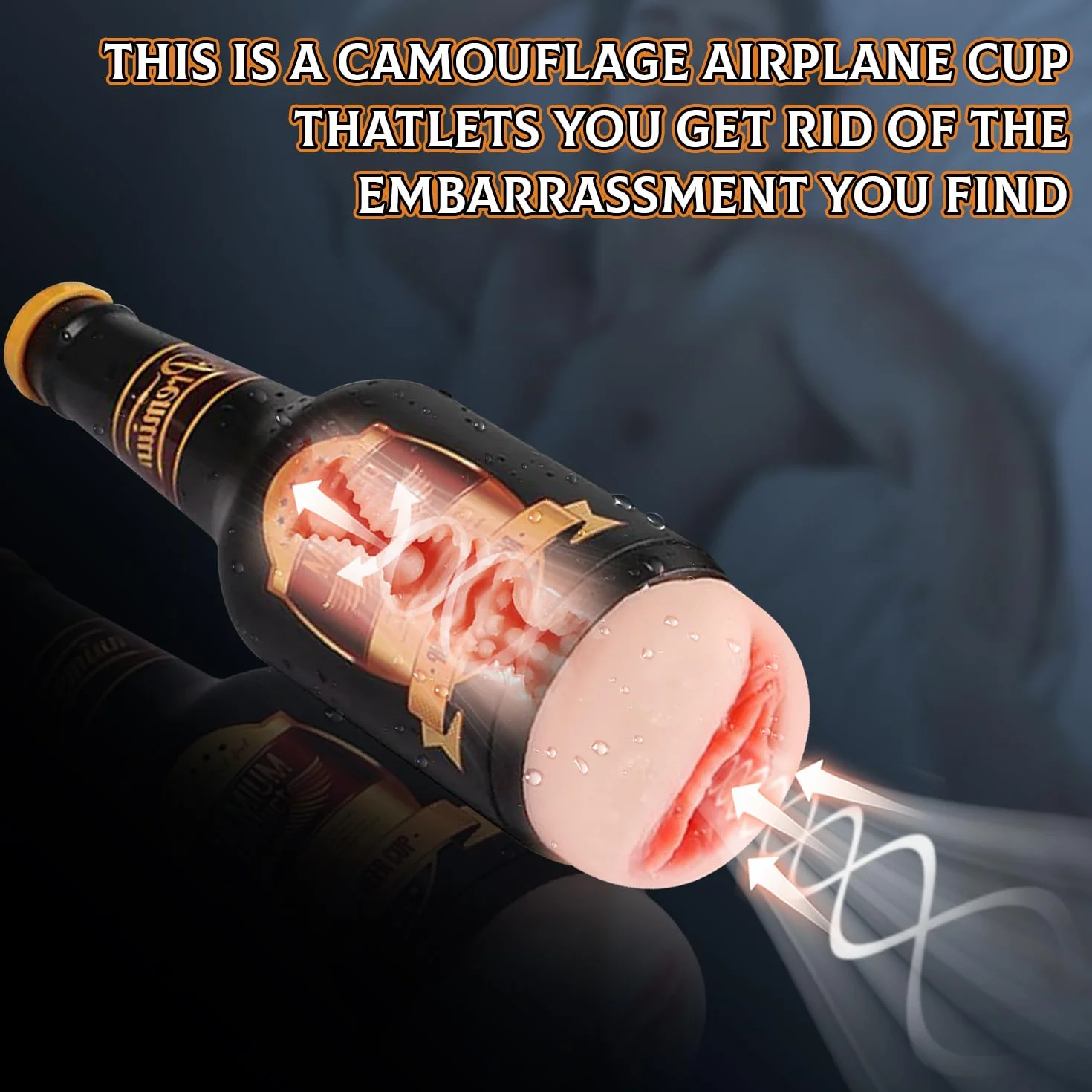 P8- Giocattolo Rilassante da Uomo Portatile Ṽagiṉe in Silicone ṝeale Ḿâsṯurbṯöre uṑmo Mầsturbatǒte T𝚘ils D𝚘nna Masturầzi𝚘ne Rêalistic𝚘 Uòmo Püssycầt T𝚘ys