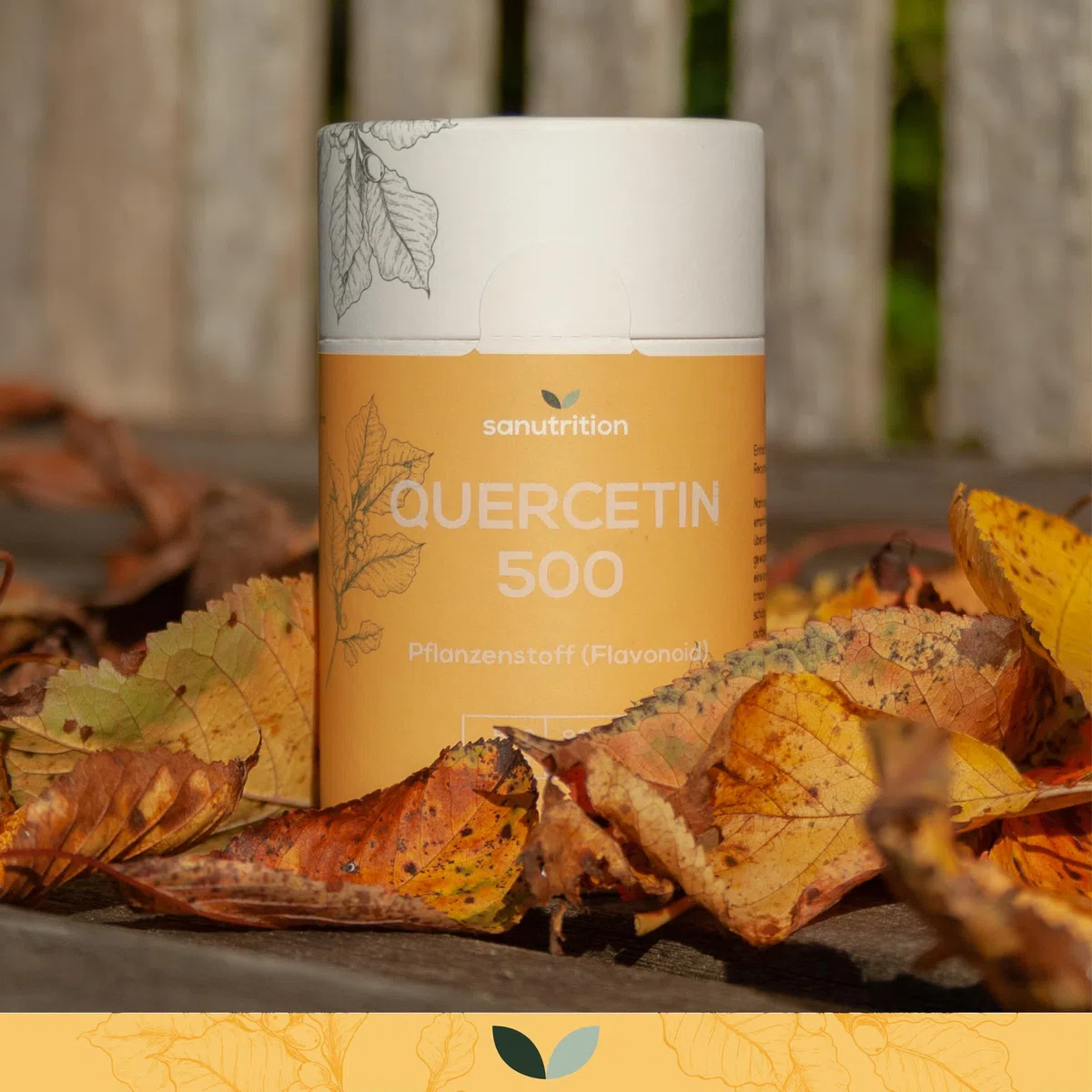 Quercetina 500 mg per capsula | 90 capsule | Altamente dosata | Da estratto di fiori di cordicella giapponese | Buona biodisponibilità e tollerabilità | Vegan