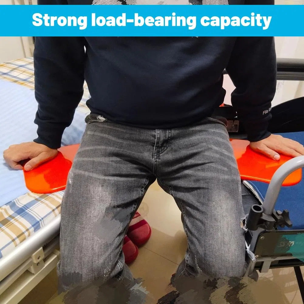 Scivolo per sedia a rotelle, supporto per il trasferimento dei pazienti disabili, in acciaio ABS, portata 150 kg