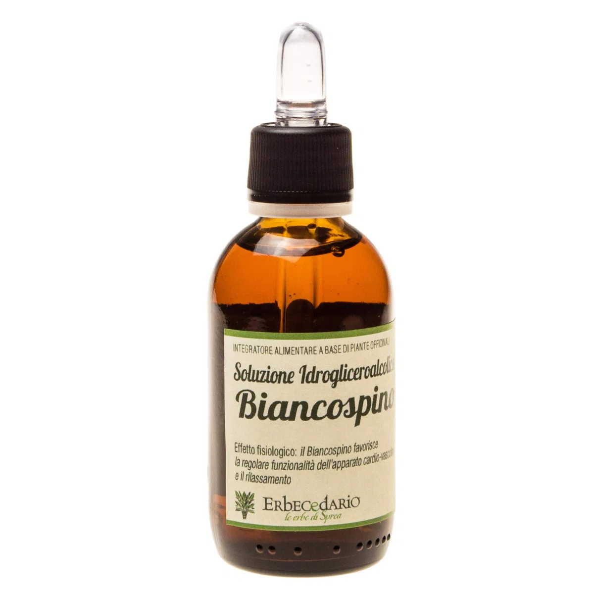 Biancospino Gemmoderivato Favorisce il benessere cardiovascolare ed aiuta il rilassamento dell'organismo, Biancospino gocce calmanti naturali contrasta nervosismo agitazione e stress - 50ml