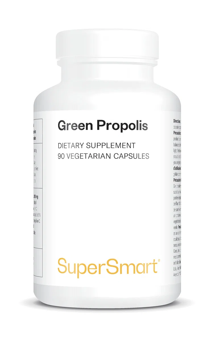 Green Propolis - Estratto di Propoli Verde Brasiliana - Il Segreto di Salute dell’Alveare - Potente Antiossidante per l’Immunità - 90 Capsule - SuperSmart