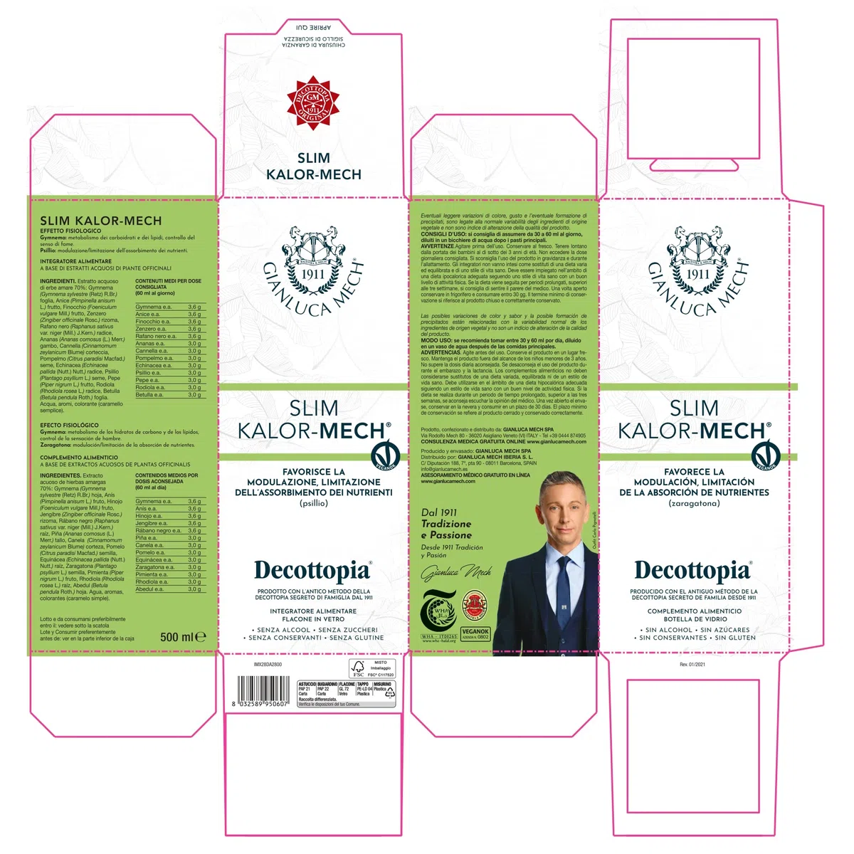 Decottopia Slim Kalor Mech (500ml)