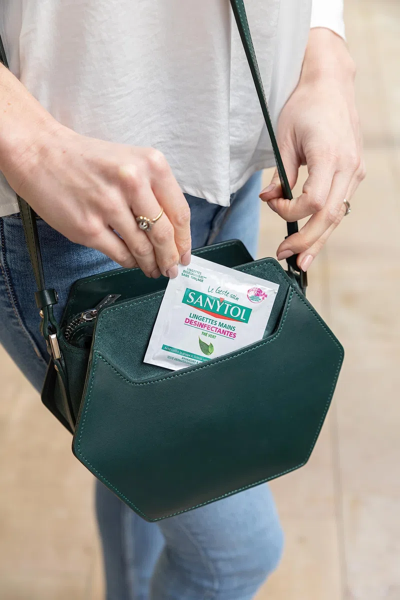 Sanytol 33650600 - Salviette disinfettanti per le mani, monodose, 1x12 salviette ciascuna
