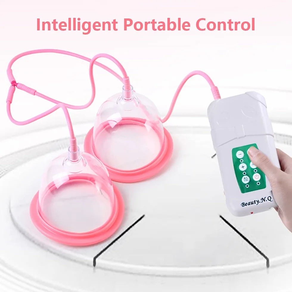 Pompa elettrica per l'ingrandimento del seno, capezzoli, tettarelle, aspiralatte per seni più grandi, per aumentare il seno per massaggiare il corpo a vuoto (CD Cup)