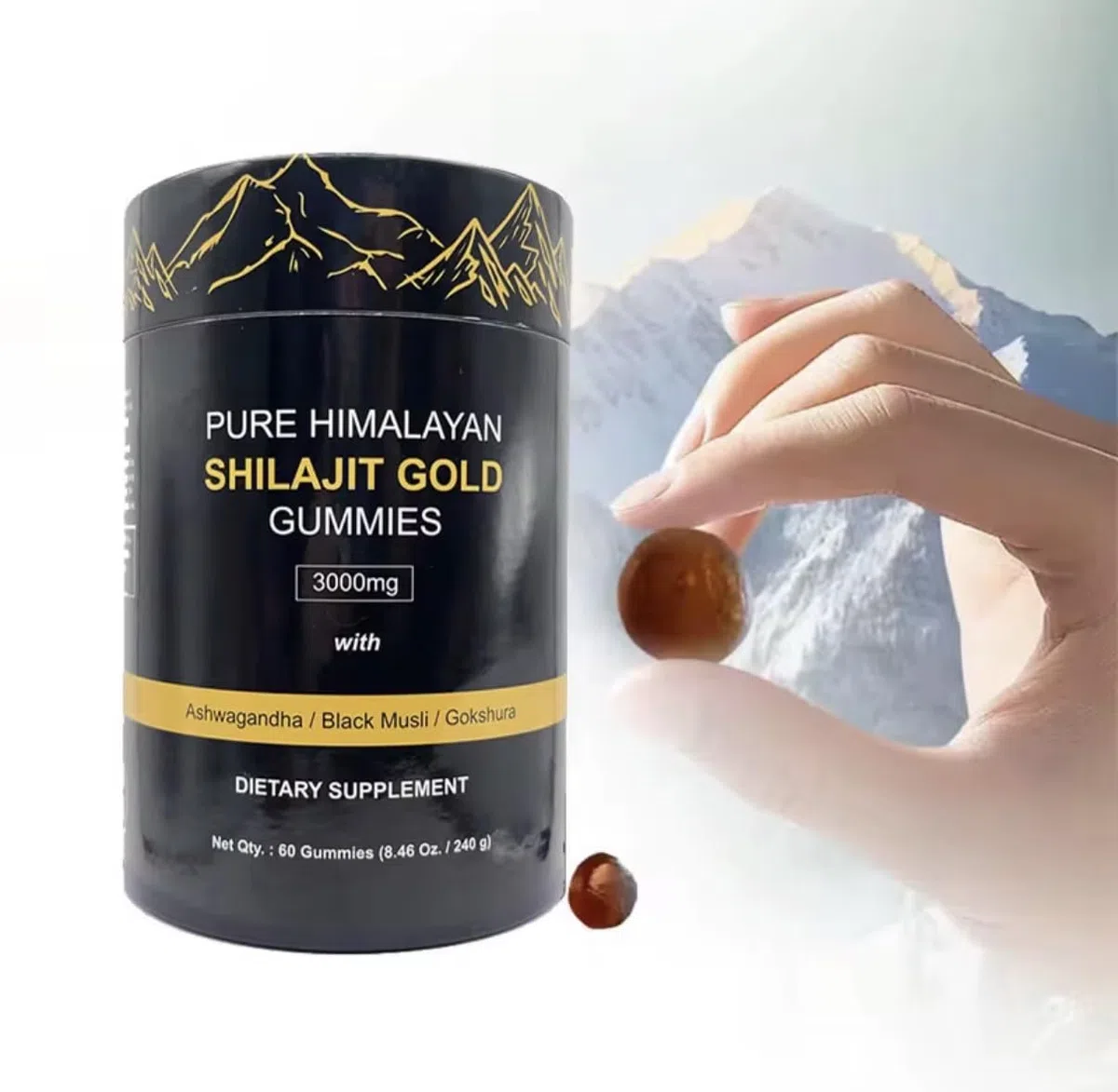 Gummies Shilajit Gold - altamente dosato efficace