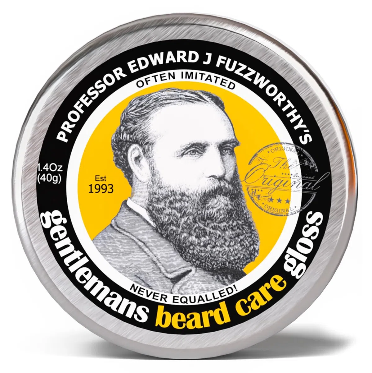 Beauty And The Bees All-Natural Moustache, Mustache Wax Beard Gloss 40 Ml/1.35 Fl. OZ by Beauty and the Bees