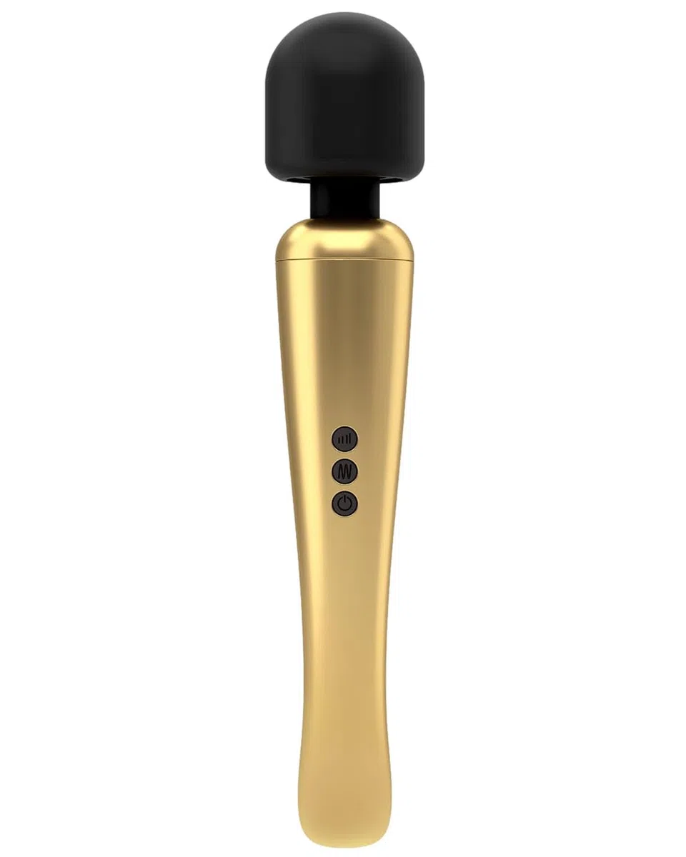 Dorcel Megawand Rechargeable - 6071786 Vibratore Or Ø 5,5 x 29,5 cm