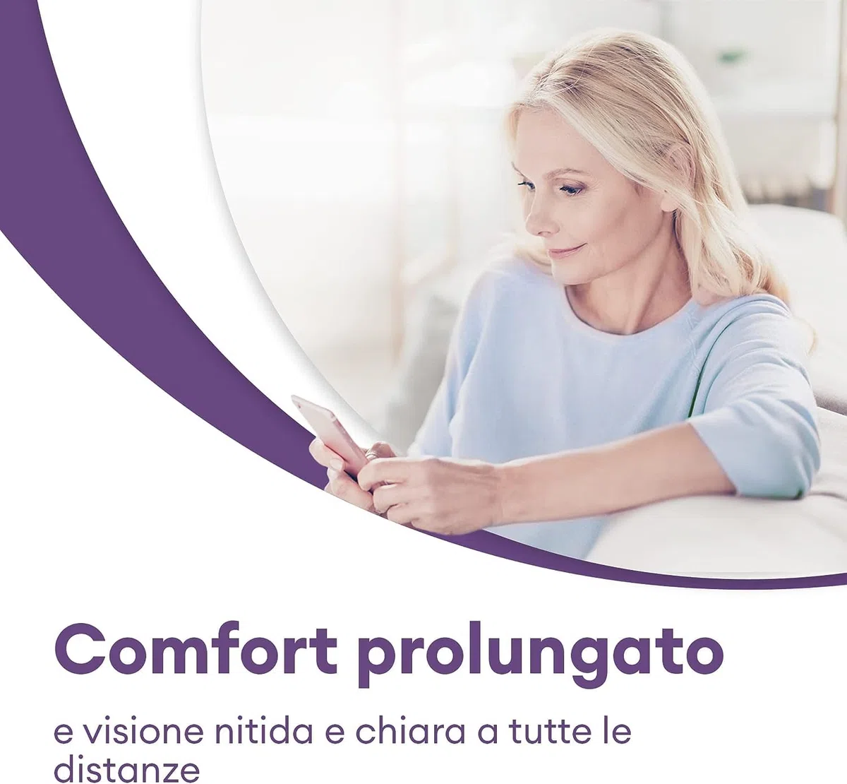 Air Optix plus HydraGlyde Multifocal lenti a contatto mensili | 6 lenti | BC 8.6 mm | DIA 14.2 mm | ADD MED | +02.50 diottrie
