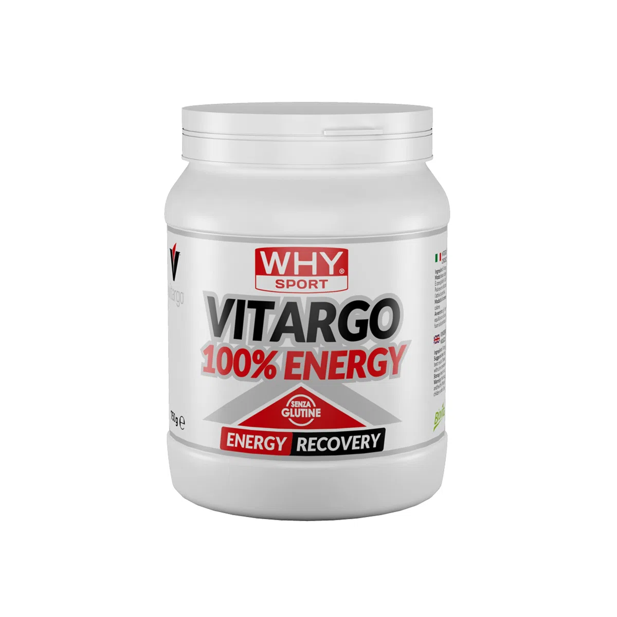 WHY SPORT VITARGO 100% ENERGY - Integratore Alimentare Energetico - 750 g