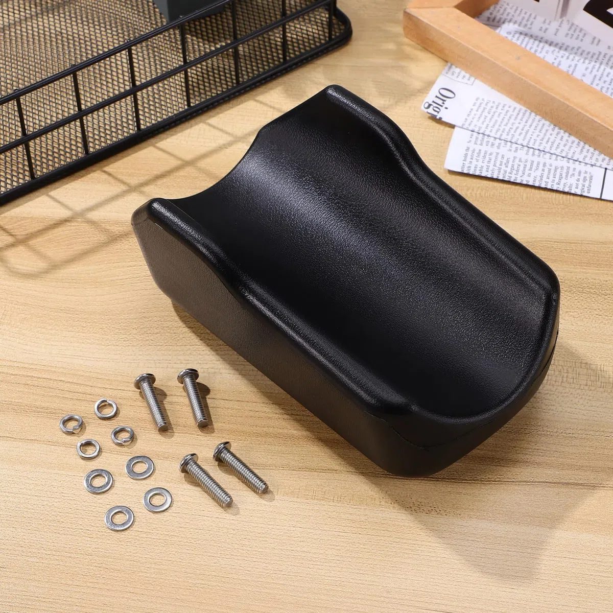 Cuscino Sostitutivo per Bracciolo Deambulatore per Anziani in Pu Morbido e Confortevole, Accessorio Facile da Installare per Rollator e Walker