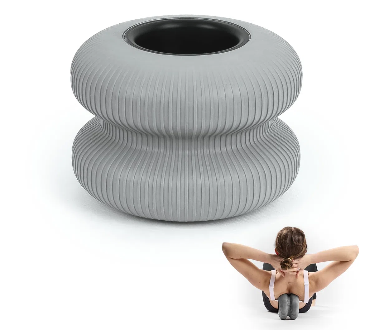 SPINEXT Spinroll Hard - Rullo per schiena, Foam Roller per massaggio muscolare, 3 Consistenze, Made in Italy, Allevia Dolore, Automassaggio Colonna