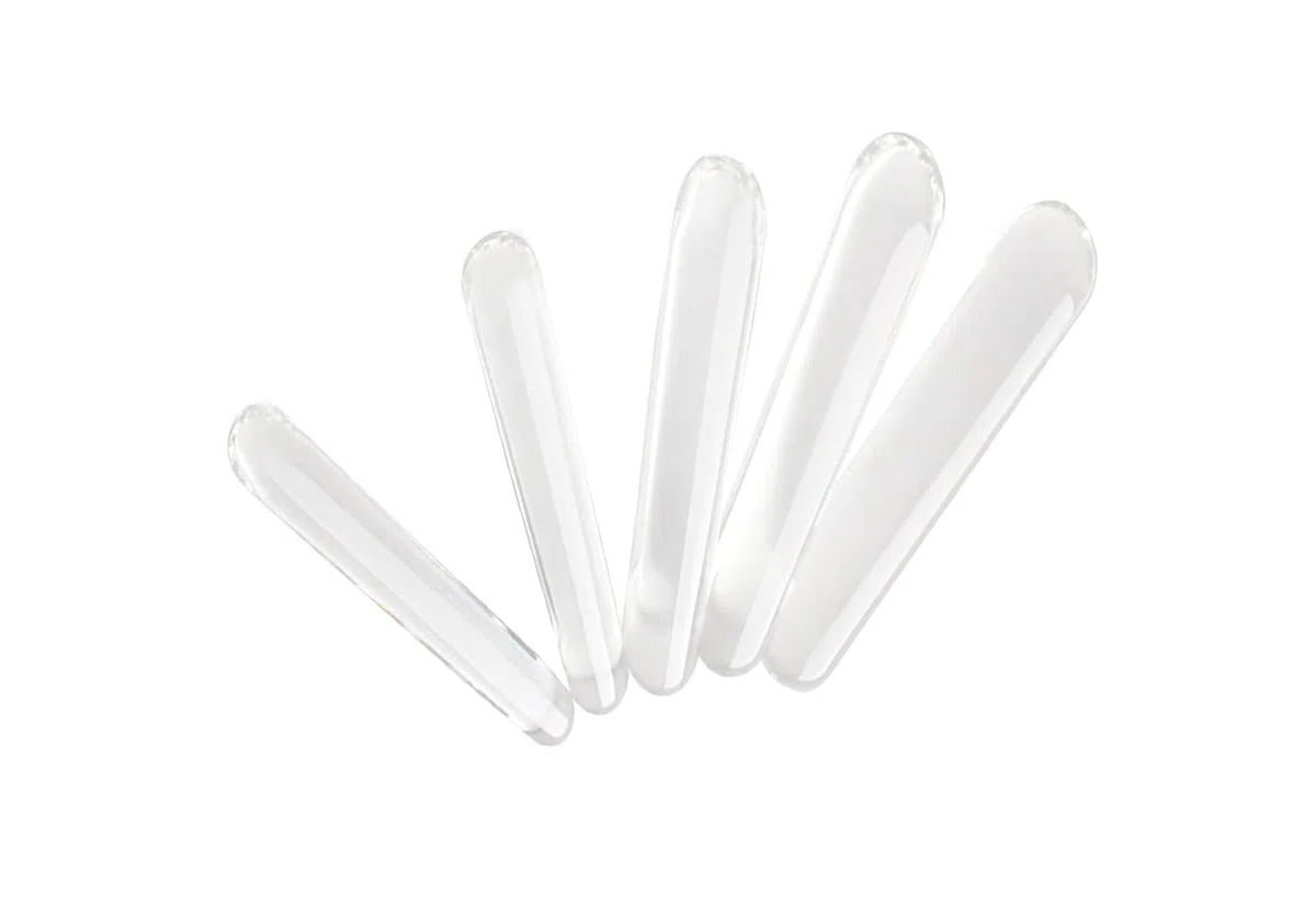Dildo anale in vetro, lunghezza 23 cm, diametro 5 cm