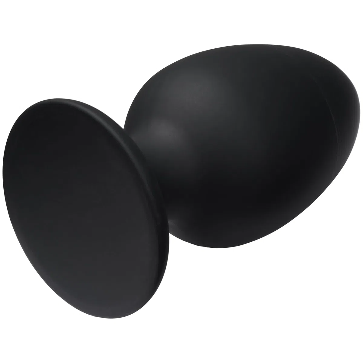 Sinful obaie Thick Jiggle - Plug anale grande in silicone, plug anale XL anale Trainer – plug in silicone per donne uomini e coppie – plug anale dilatatore grande – nero – diametro: 6 cm