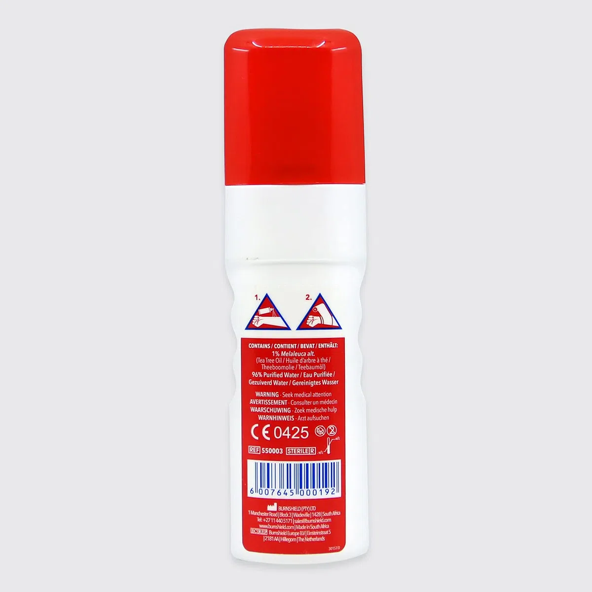 Burnshield Premium Hydrogel Burn Spray da 125 ml, confezione da 2